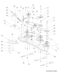 Part Location Diagram of 02001986 MTD SCREW-HEX CAP